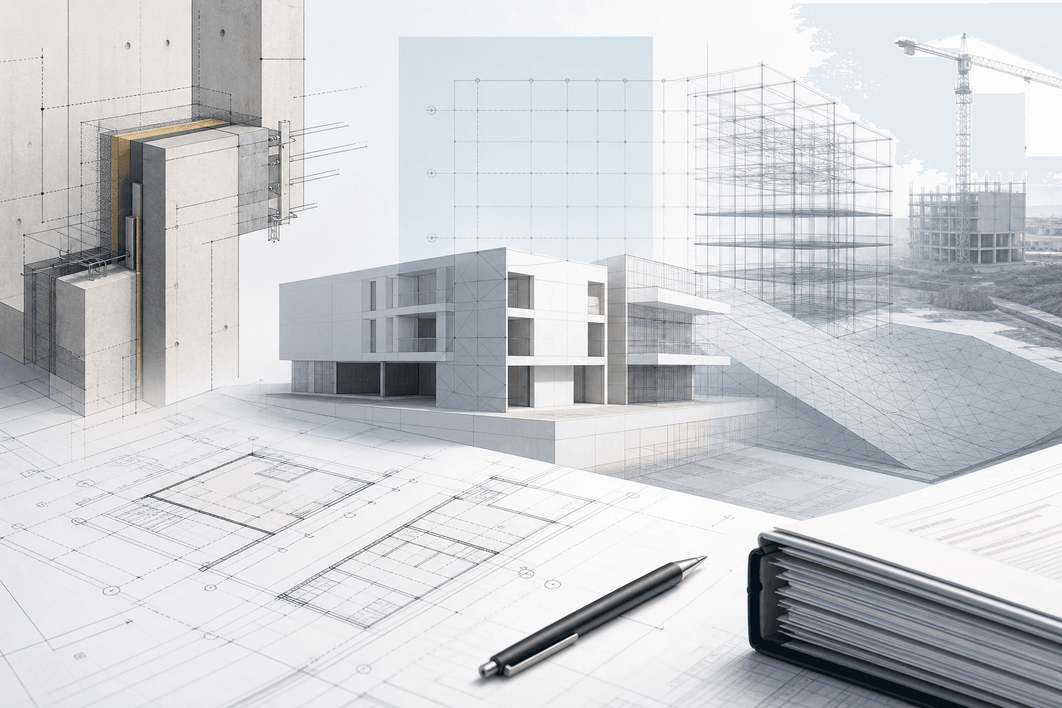 Imagen principal del artículo: Luz estructural en anteproyecto: comparar dos retículas sin rehacer todo el modelo