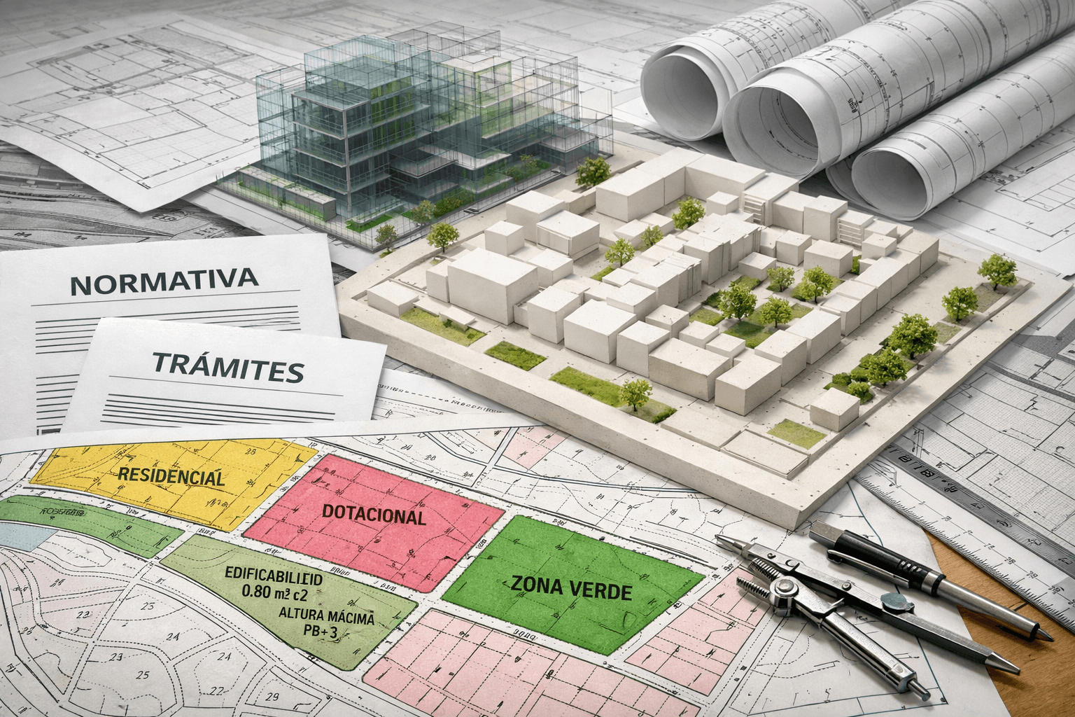 Imagen principal del artículo: Urbanismo básico para proyecto: cómo leer un planeamiento sin ahogarte