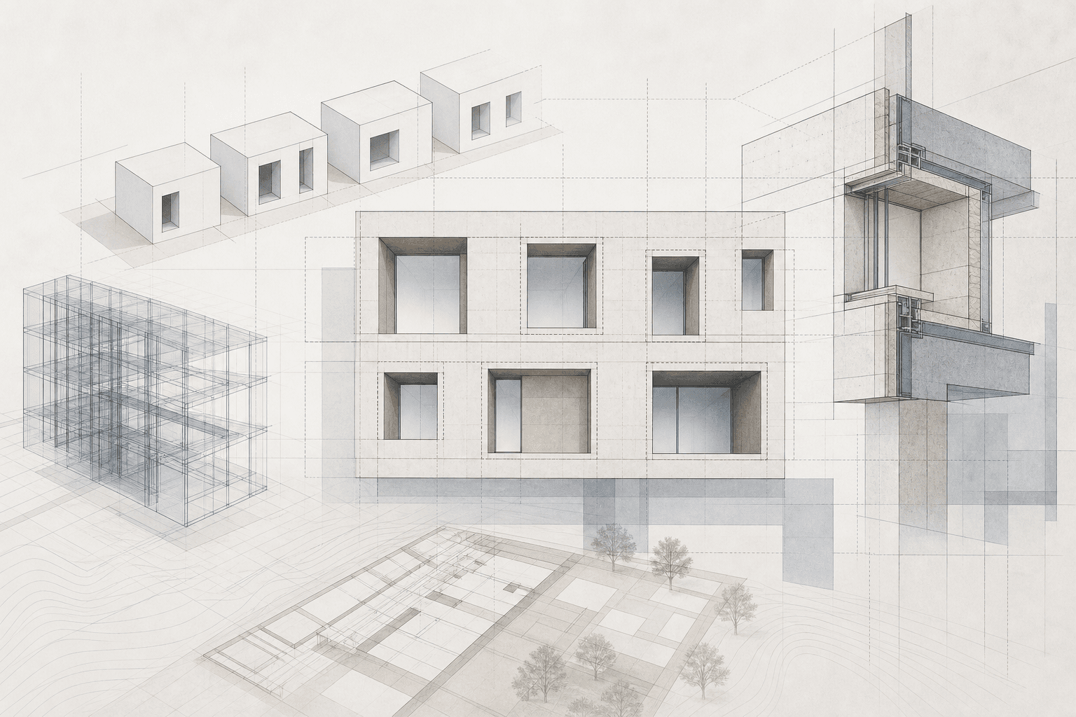 Imagen principal del artículo: Huecos en fachada en anteproyecto: 6 comparaciones antes de fijar tamaño y posición